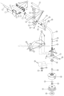 Page B Diagram and Parts List for 750R 41AD750A034 Ryobi Trimmer