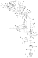 Part Location Diagram of 791-180015B Ryobi Blade Retaining Kit