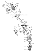 Part Location Diagram of 753-1213 Ryobi Guard Asm:W/Blade
