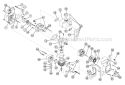 Page B Diagram and Parts List for 765R 41BD765G734 2004 MTD Trimmer