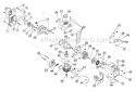 Engine Assembly Diagram and Parts List for 766R 41BD766G034 Ryobi Trimmer