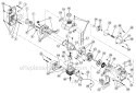 Part Location Diagram of 791-153403 MTD Shroud Extension and Stand