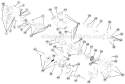 Engine Assembly Diagram and Parts List for 780R 41BD780G034 Ryobi Trimmer