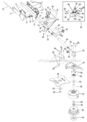 Part Location Diagram of 791-182357 Ryobi Throttle Cable Assembly