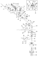 Shaft Assembly Diagram and Parts List for 790R 41ED790A034 Ryobi Trimmer