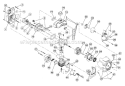 Engine Assembly Diagram and Parts List for 790R 41FD790A034 Ryobi Trimmer