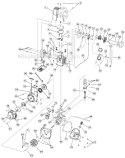Engine Assembly Diagram and Parts List for 875R 41AD875A734 Ryobi Trimmer