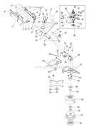 Part Location Diagram of 791-182805 MTD Switch Assembly