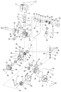 Page B Diagram and Parts List for 890R 41AD890A734 2004 MTD Trimmer