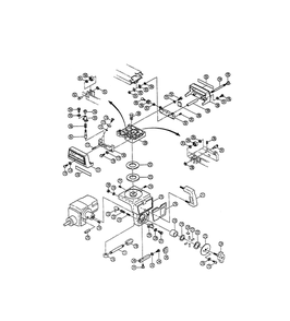 Fig-3 Diagram and Parts List for RA-2500N  Ryobi Saw