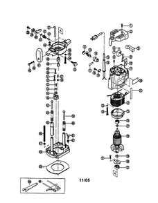 Part Location Diagram of 6770332 Ryobi Plastic case