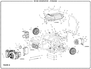Part Location Diagram of 991000476 Homelite Operator's Manual