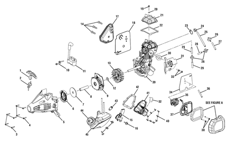 Figure B Diagram and Parts List for RY 4 CCS (Rev 01)(090432041)(2020-09) Ryobi Trimmer