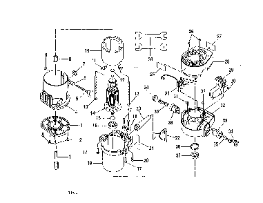 Part Location Diagram of 968305010 Ryobi Bearing
