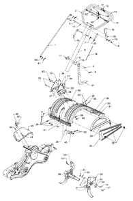 Part Location Diagram of 784-0208C-0498 MTD Cover