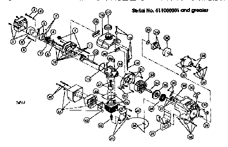 Part Location Diagram of 181621 Ryobi Carburetor