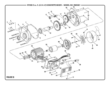 Part Location Diagram of 089046001058 Ryobi Gasket (Panel Box)