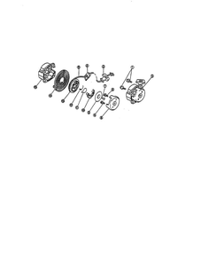 Recoil Starter System Diagram and Parts List for ER-160  Ryobi Hammer Drill