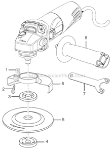 Part Location Diagram of 39029001001 Ryobi WHEEL GUARD