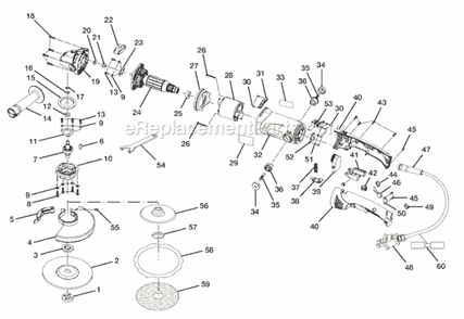Part Location Diagram of 039025002049 Ryobi Switch W/ Trigger