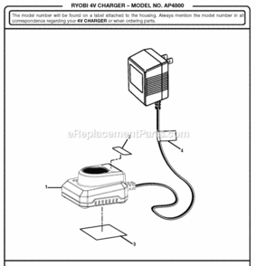Part Location Diagram of 940221156 Ryobi Cord Tag Label