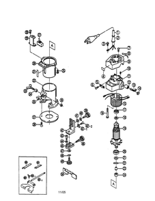 Trimmer Diagram and Parts List for TR-30U  Ryobi Trimmer
