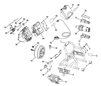 Fig-0 Diagram and Parts List for P4003K  Ryobi Miscellaneous