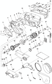 Part Location Diagram of BE3188 Ryobi Knob *tbo*