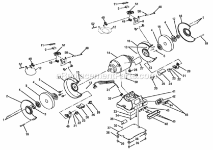 Part Location Diagram of 089150113015 Ryobi Base