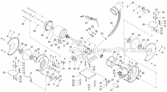 Part Location Diagram of 607601 Ryobi Dome Label