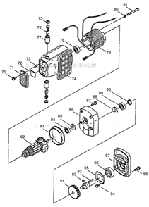 Part Location Diagram of 9643200 Ryobi Wave Washer