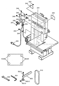 Part Location Diagram of 6152359 Ryobi Switch Cover