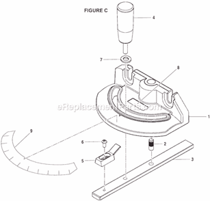 Page C Diagram and Parts List for BS902  Ryobi Band Saw