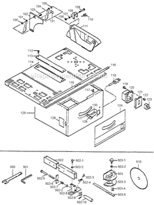 Part Location Diagram of 9140408 Ryobi *phil Flat Screw M4x8
