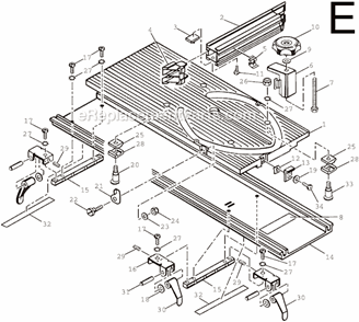 Part Location Diagram of 703477059 Ryobi Hex Nut Elastic Stop Bt3000