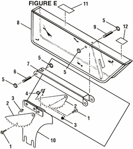 Part Location Diagram of 9181015330202 Ryobi Hand Warning Label