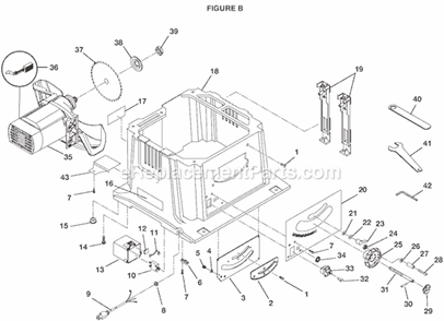 Part Location Diagram of 0101210208 Ryobi Guard (Baffle Plate)