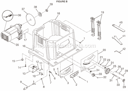 Part Location Diagram of 0101010219 Ryobi Lock Lever