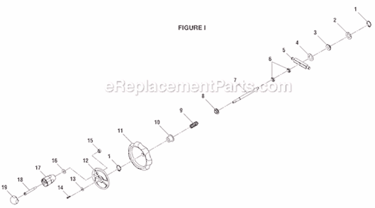 Page I Diagram and Parts List for BTS15  Ryobi Table Saw