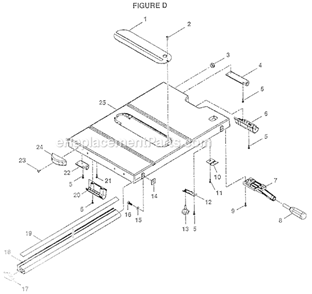 Part Location Diagram of 0131011805 Ryobi Out Feeder Bracket (Left)