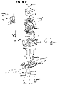 Figure E Diagram and Parts List for RYC I911 LP (Rev 01)(090930329)(2018-07) Ryobi Generator