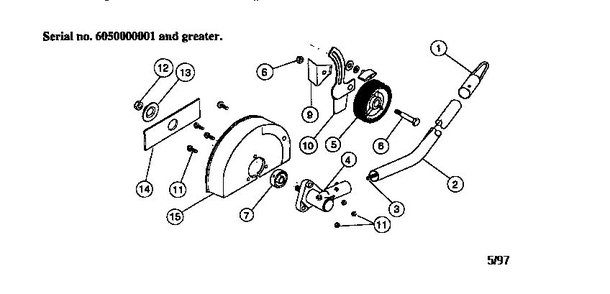 Part Location Diagram of 181593 Ryobi Bracket