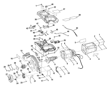 Part Location Diagram of 089240007019 Ryobi Switch Trigger