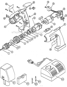 Part Location Diagram of 1940015 Ryobi Chuck