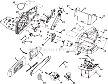 Part Location Diagram of 089041033087 Homelite SCREW (M4 X 16 MM)