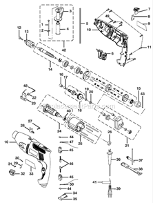 Part Location Diagram of 039171001002 Ryobi Depth Gauge