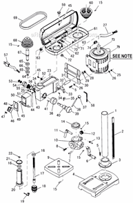 Part Location Diagram of 13202021 Ryobi Special Set Screw