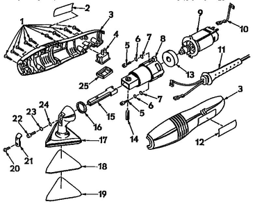 Part Location Diagram of 931868008 Ryobi Washer