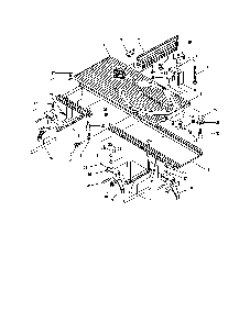 Sliding miter table assembly Diagram and Parts List for BT510  Ryobi Table Saw