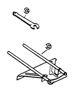 Part Location Diagram of 6090080 Ryobi Guide assembly